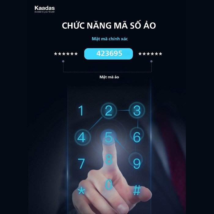 Khoa Van Tay Cua Kinh Kaadas R8 5gl 3